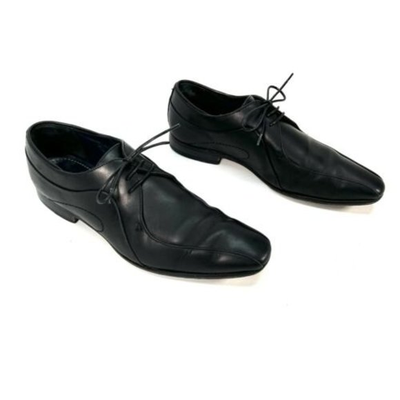 Oliver Sweeney London Pippin Derby Black Leather Dress Shoes Men\'s US9 EU42 UK8 main image 5